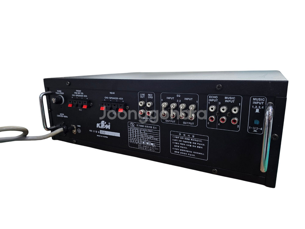 K.S.M SPA-2400(4CH)고출력앰프--1