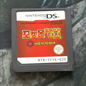 닌텐도DS 포켓몬스터 불가사의 던전 어둠의 탐험대