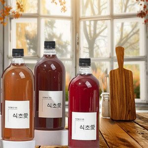 식초사랑 자연발효 수제 과일식초 사과식초 1000ml