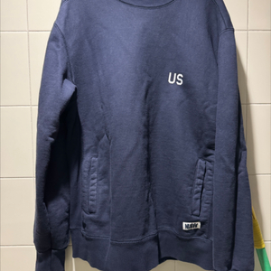 커버낫 US NAVY 시그니처 오버핏 맨투맨 L사이즈