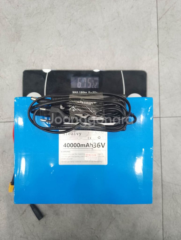 Aleaivy 40000mAh 36V 배터리 새상품--0