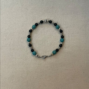 3 Cross Silver925 Blue Bracele