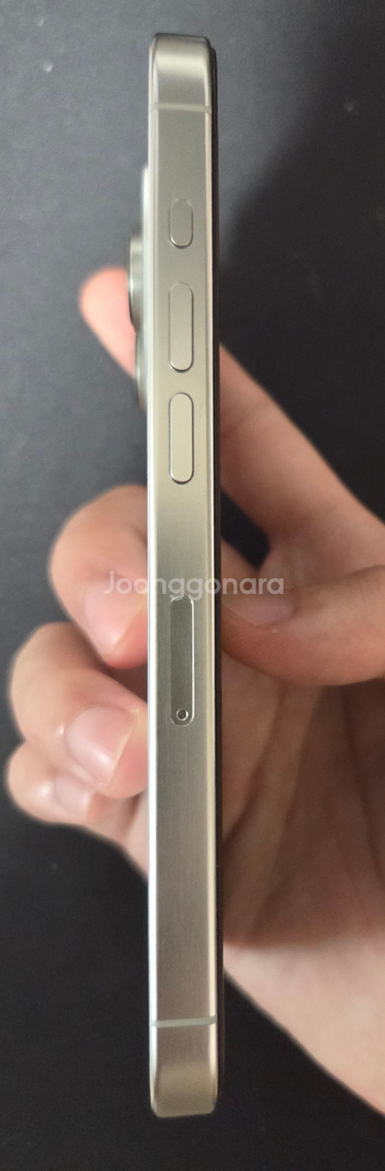 아이폰15프로 화이트티타늄 256g 풀박스--3