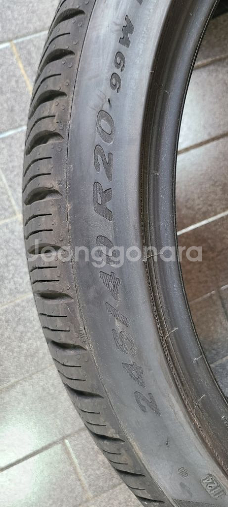 피렐리 피제로올시즌245 40 20 G80순정타이어--1