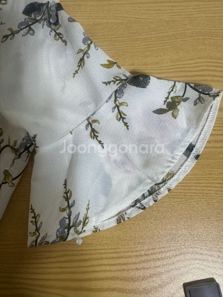 플라워 패턴 롬퍼--4