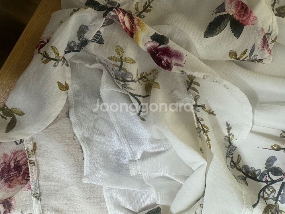 플라워 패턴 롬퍼--6