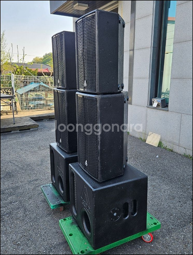 마스터오디오 15" 우퍼,12인치,10인치 중고스피커--4