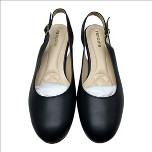 레노마 슬링백 무광 검정 235mm