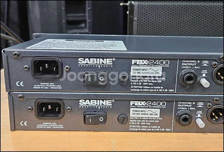 [SABINE] 사빈 FBX2400 중고 피드백 제어기--6