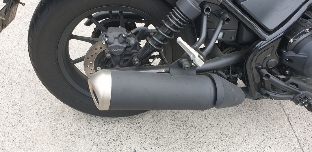 오토바이 혼다(레블500)블랙 이미지