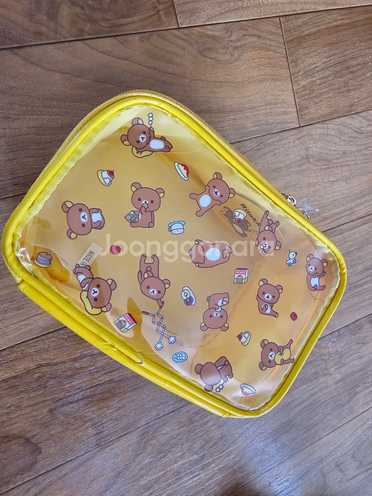 리락쿠마 pvc 파우치가방 단품 1개 교환환불X 얼룩o--7