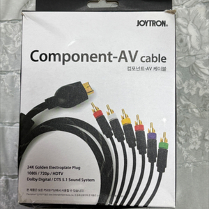PS2/PS3 조이트론 컴포넌트 AV 케이블(24K도금