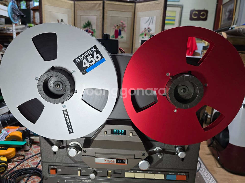 TEAC 33-8 8트랙 릴데크--3