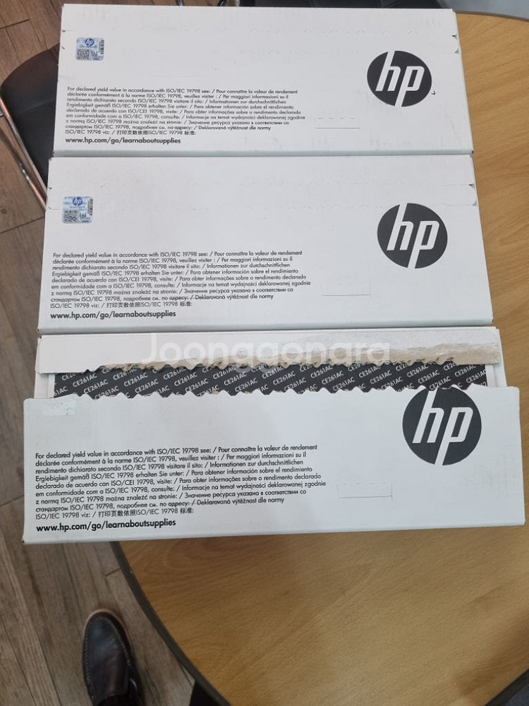 hp정품토너(미개봉)CE261.CE262.CE263--1