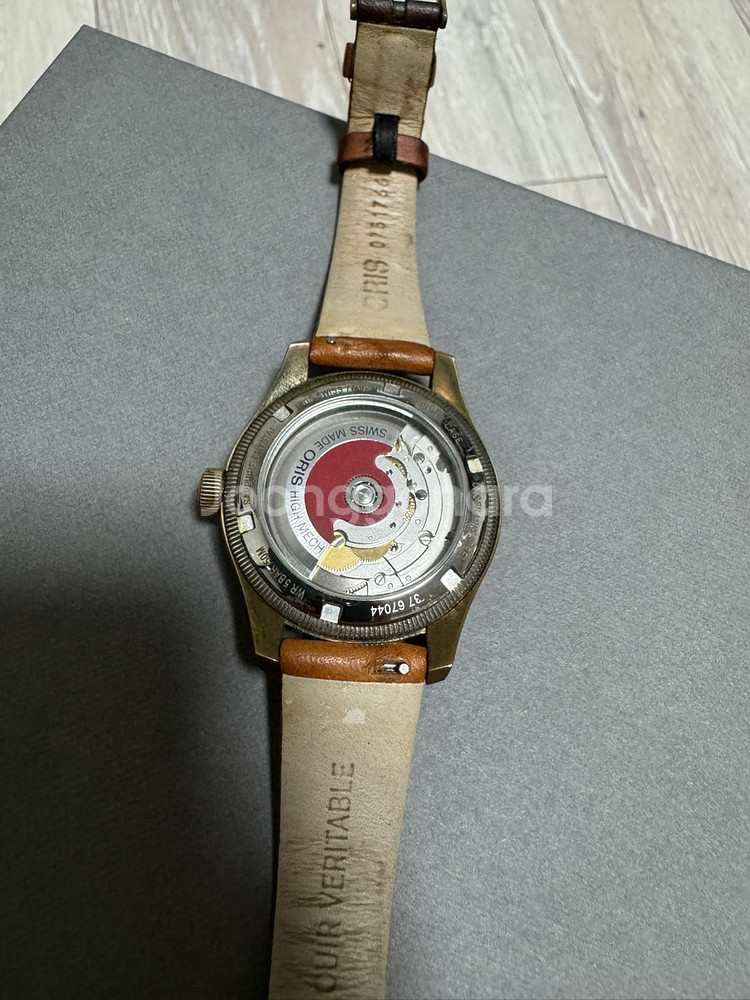 오리스 빅크라운 포인터 데이트 브론즈 36mm--3