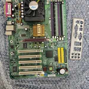 478소켓 인텔 메인보드 CPU 램 세트로 팝니다.