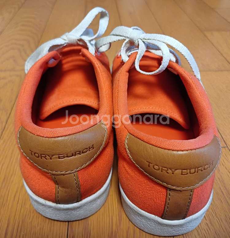 토리버치 오렌지 스니커즈 운동화 7M TORYBURCH--2