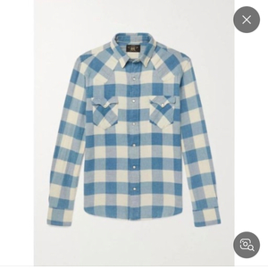 더블알엘 체크 셔츠 xl, 라지 새상품 두개있어요