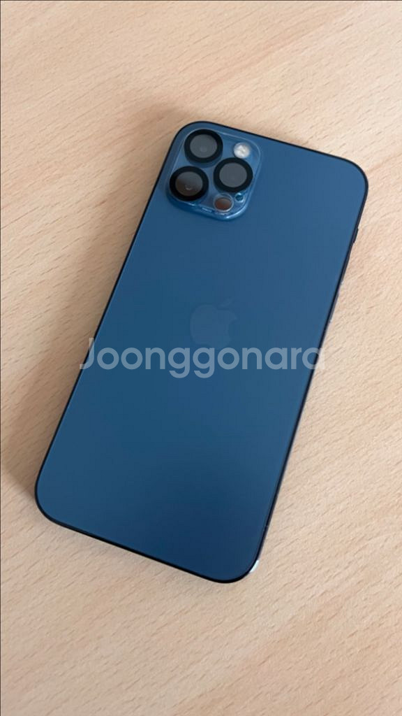 아이폰12 Pro 256 퍼시픽 블루(+이노스킨)--3