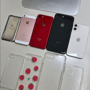 아이폰4대(se1, 8, 8+, 12미니)+ 아이팟1대