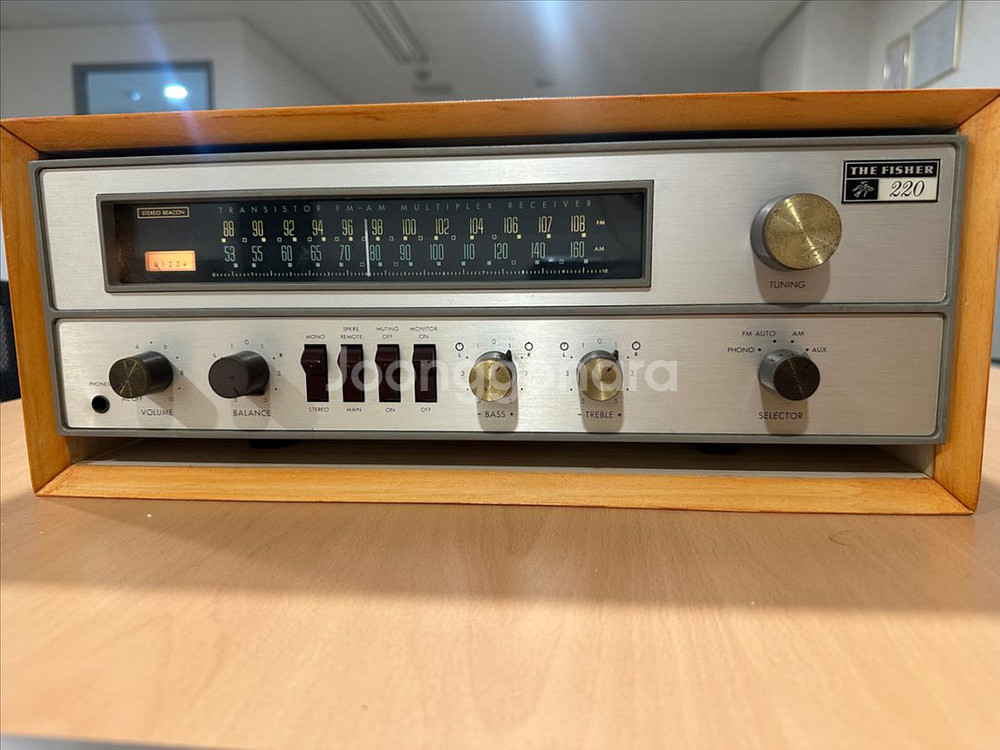 Fisher(피셔) 220T(110v) 녹턴형 리시버--4