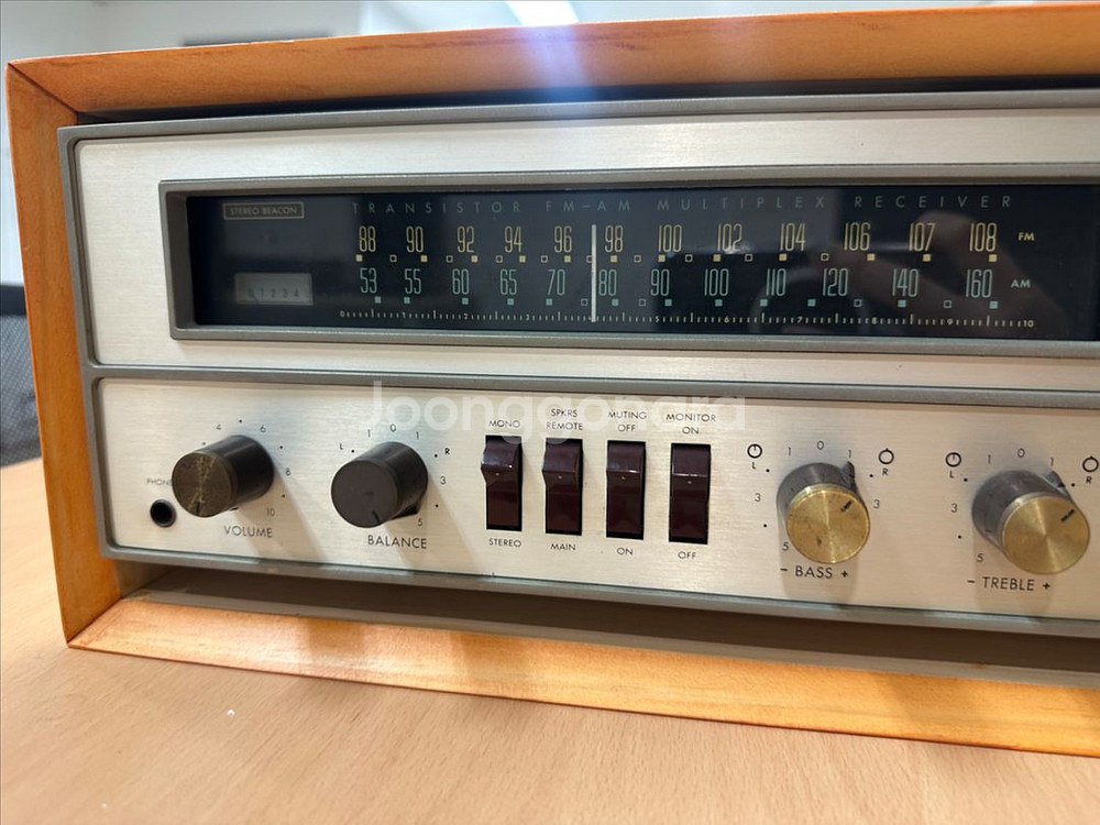 Fisher(피셔) 220T(110v) 녹턴형 리시버--1