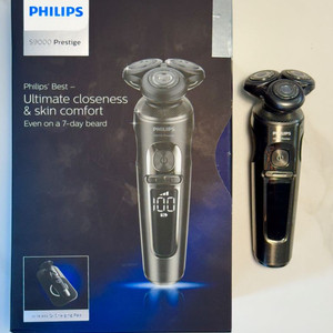 필립스 전기 면도기 S9000 프레스티지