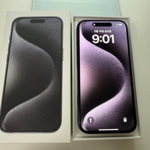 (교신가능)아이폰15 Pro 블랙 256GB 팝니다