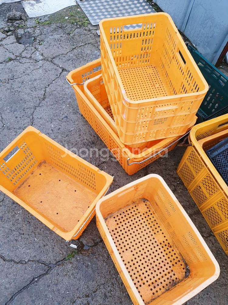 직거래) 플라스틱 박스, 다용도 이사박스--2