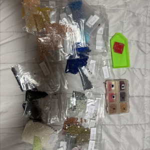 보석십자수 부재료