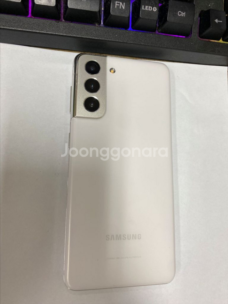 SK 갤럭시S21 화이트 A급 256GB 무잔상--0