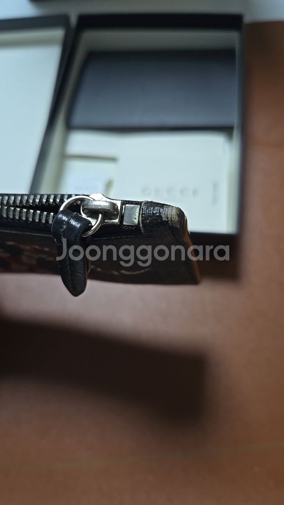풀구성)구찌 스네이크 목걸이지갑--5