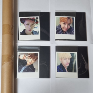 포스터 포카O 방탄 윙즈 WINGS 진 제이홉 정국 뷔