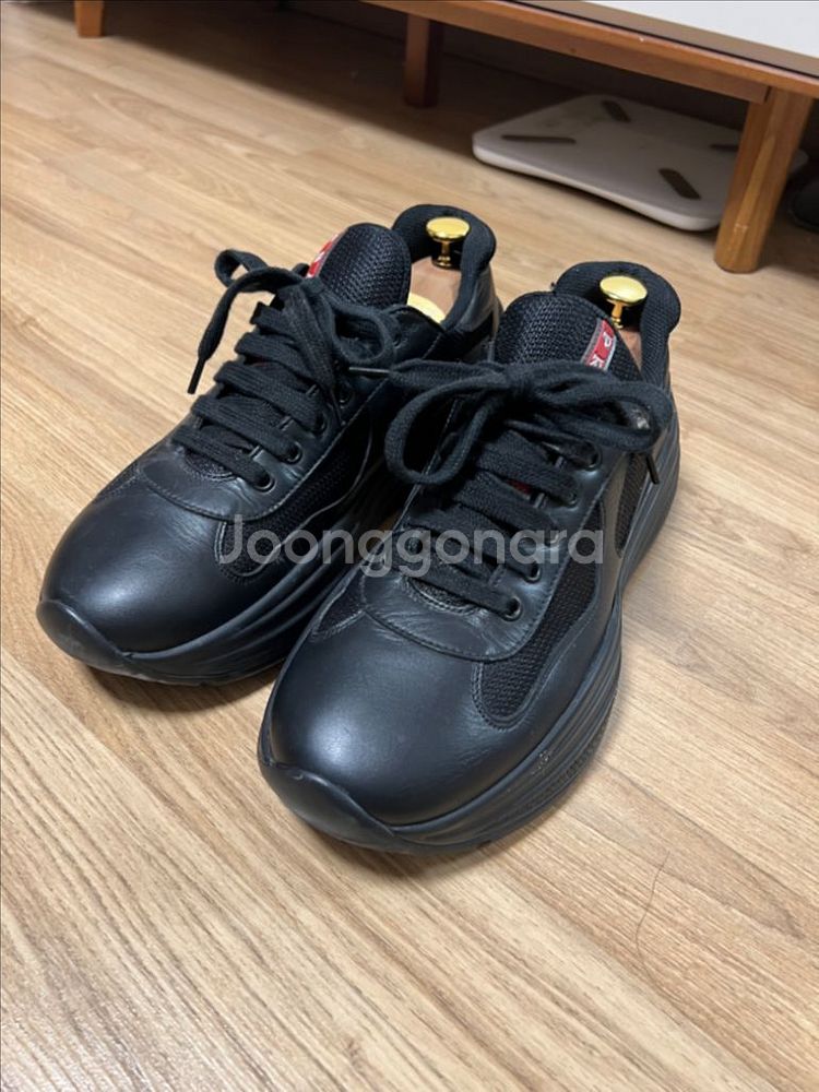 프라다 아메리카컵 블랙 uk7 260-270--0