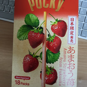 일본 한정 포키 딸기 pocky strawberry