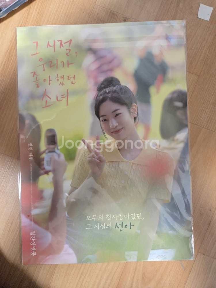 그 시절 우리가 좋아했던 소녀 포스터 2종--1