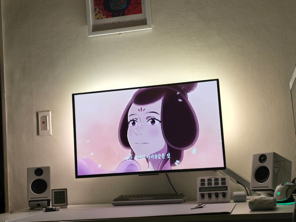 삼성 G80SD OLED G8 4K 32인치--5