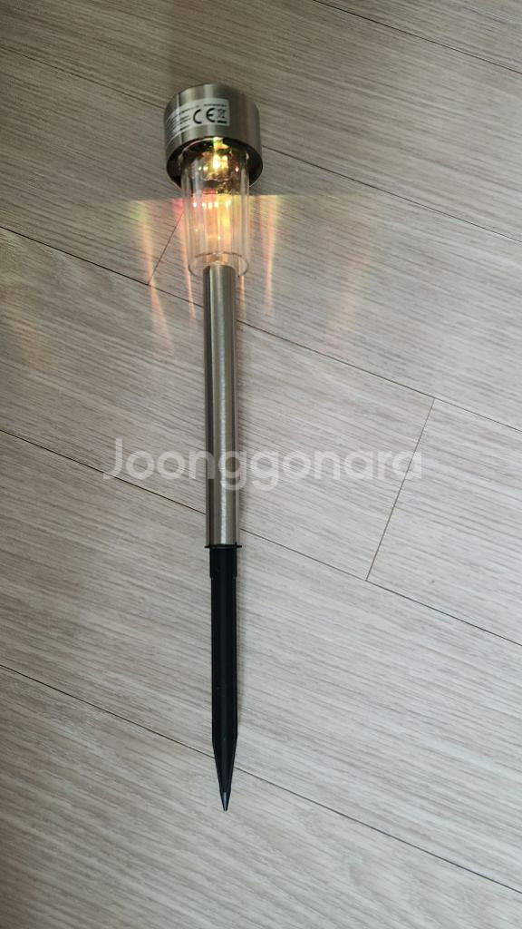 태양광 정원등 조명 스틸 10개 2.5만입니다.--3