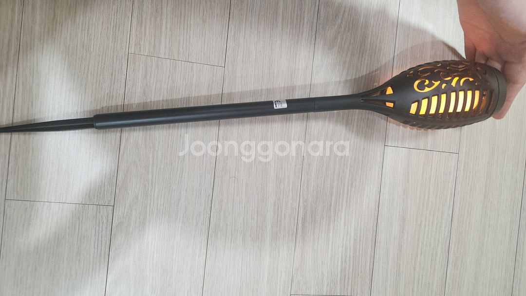 태양광 정원등 조명 횃불 4개 2.5만--2