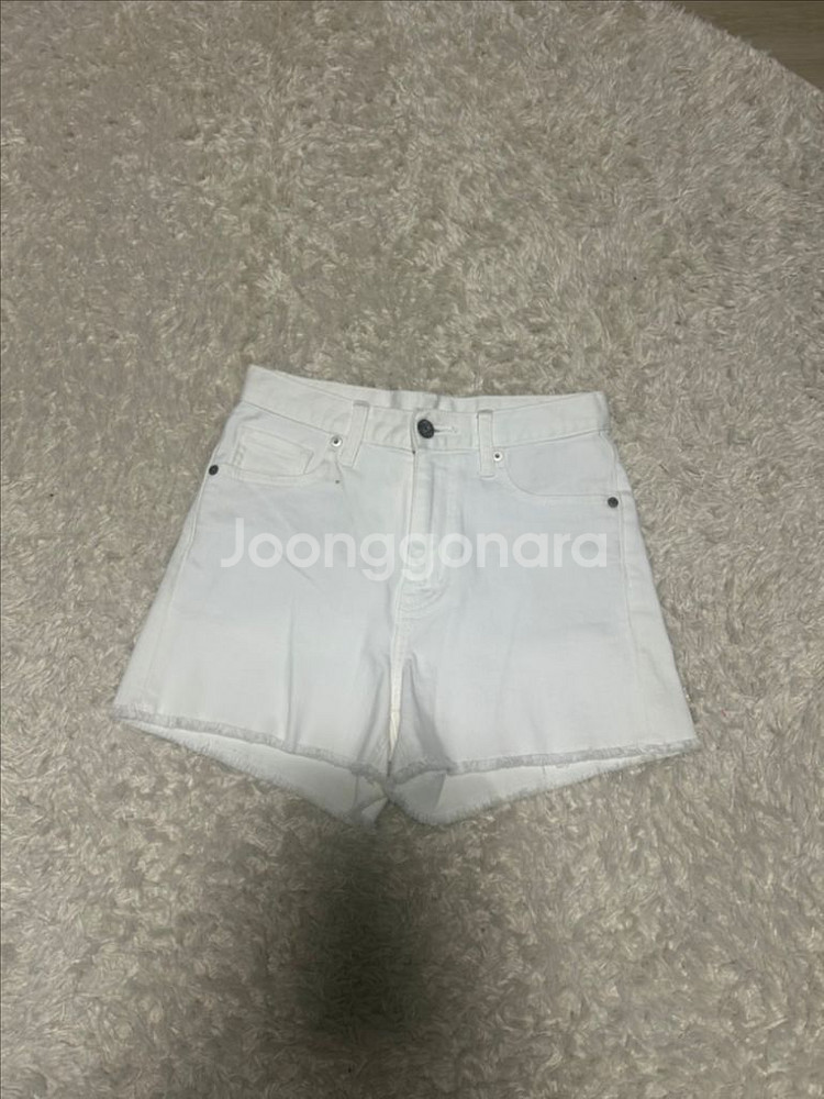 화이트 반바지S--0