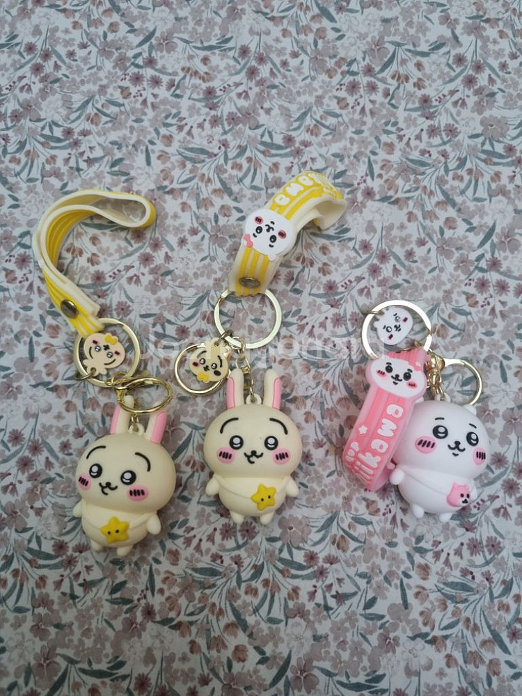 먼작귀 치이카와 우사기 하치와레 키링 피규어 가방걸이--1