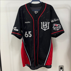 [2XL] KT위즈 위팬 지급용 실착 유니폼 한윤섭코치