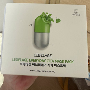 [새상품] 르베라쥬 시카 데일리 마스크 팩