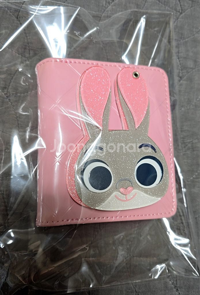 주토피아 주디 핑크 거울 반지갑(새상품)--0