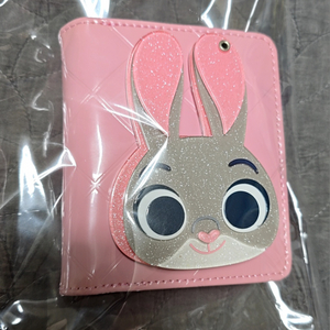 주토피아 주디 핑크 거울 반지갑(새상품)