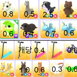 입양하세요 펫들 가격 일괄 개별도 가능