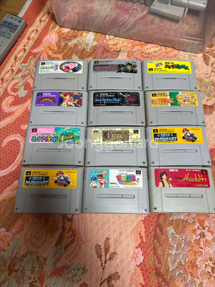 슈퍼패미컴 알팩 대량판매합니다--3