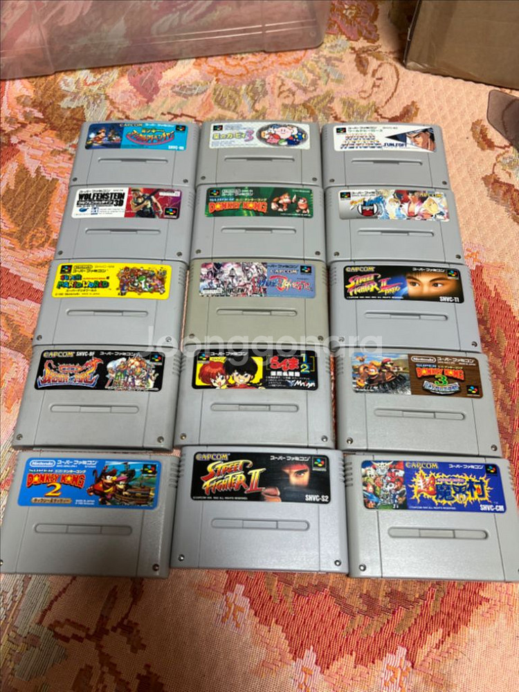 슈퍼패미컴 알팩 대량판매합니다--4