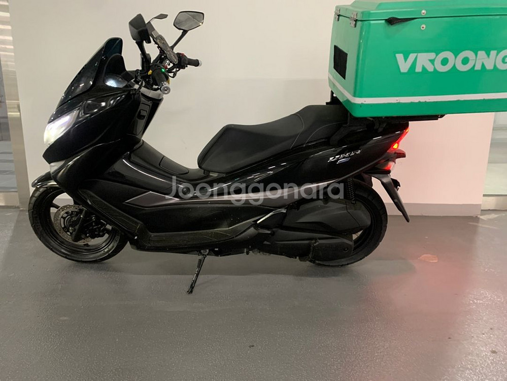 대림 UHR125 125CC 블랙 색상 오토바이--4