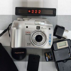 올림푸스 카메디아 C-5000 줌 디지털카메라